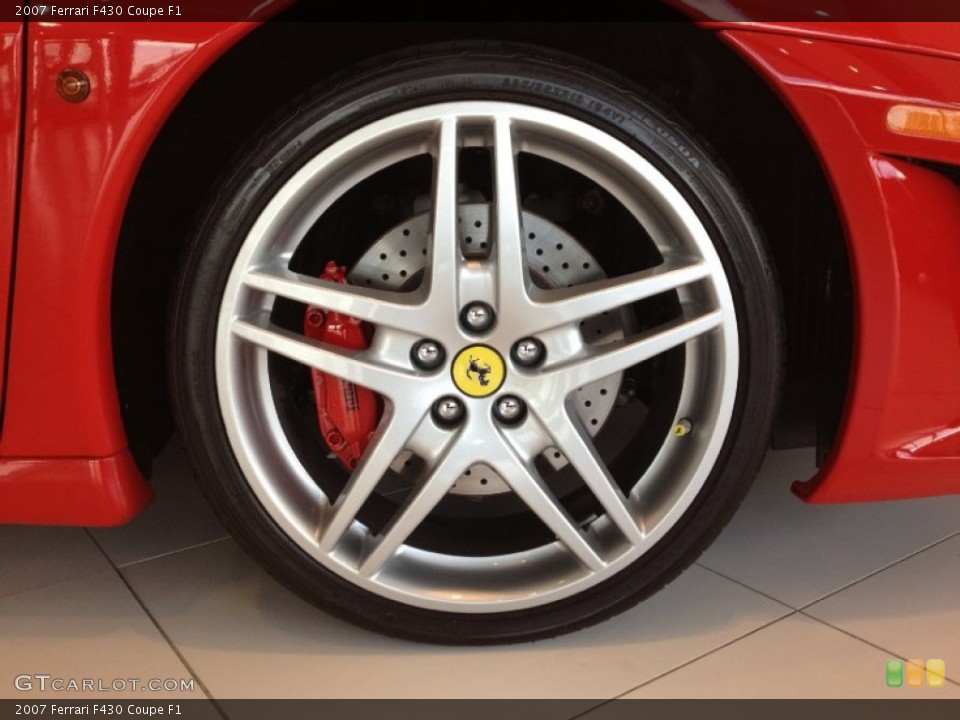 2007 Ferrari F430 Coupe F1 Wheel and Tire Photo #62617151