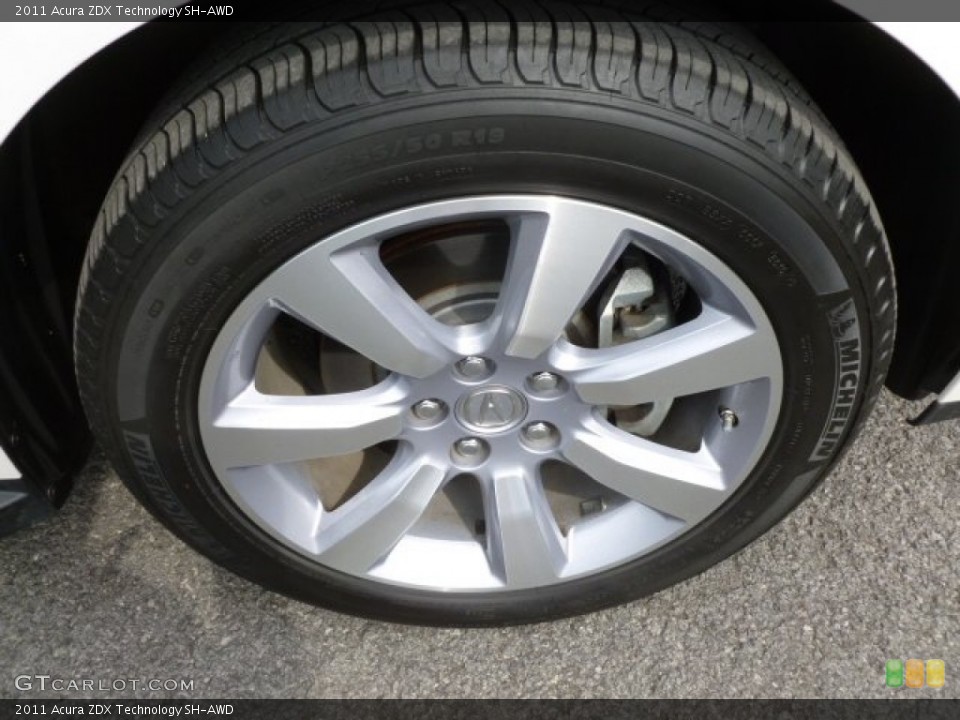 2011 Acura ZDX Technology SH-AWD Wheel and Tire Photo #62621853