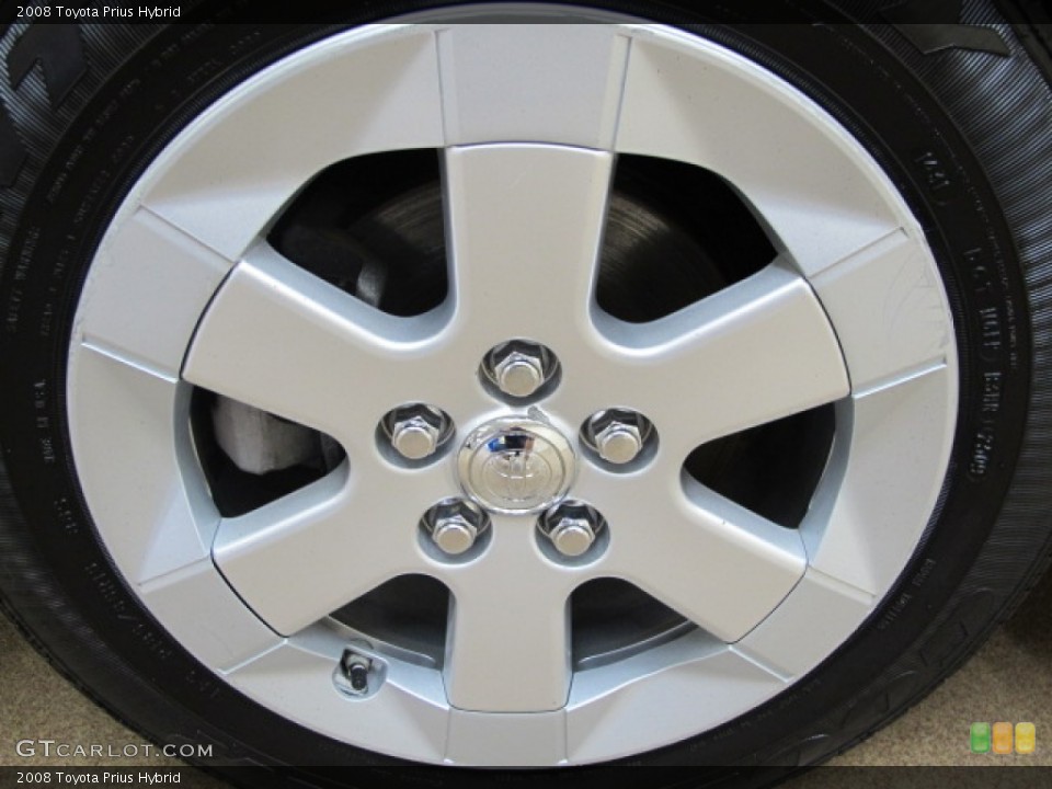 2008 Toyota Prius Hybrid Wheel and Tire Photo #62629501