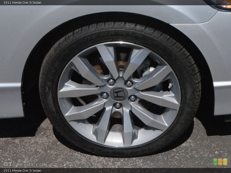2011 Honda Civic Si Sedan Wheel and Tire Photo #62635196