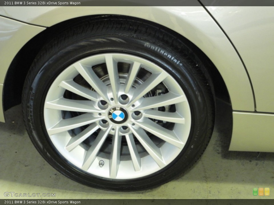 2011 BMW 3 Series 328i xDrive Sports Wagon Wheel and Tire Photo #62635490