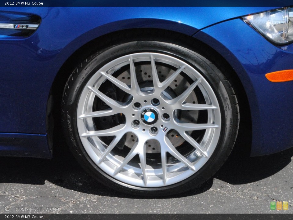 2012 BMW M3 Coupe Wheel and Tire Photo #62636576