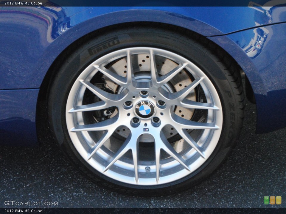 2012 BMW M3 Coupe Wheel and Tire Photo #62636657