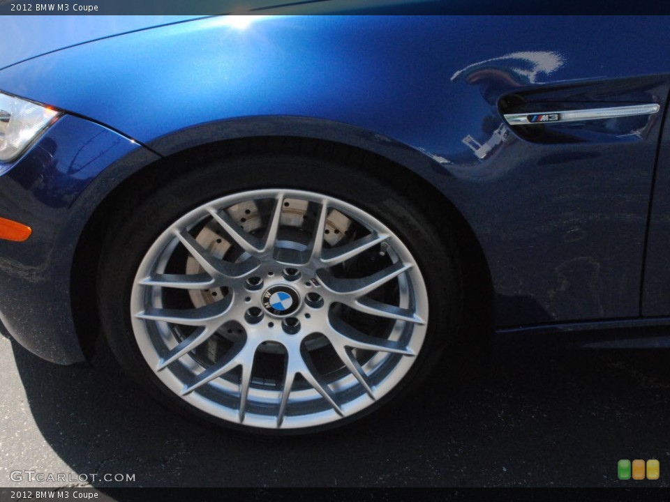 2012 BMW M3 Coupe Wheel and Tire Photo #62636684