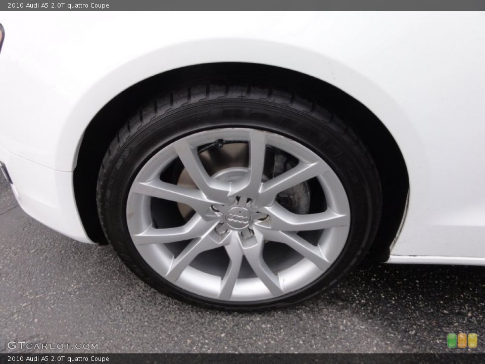 2010 Audi A5 2.0T quattro Coupe Wheel and Tire Photo #62642648