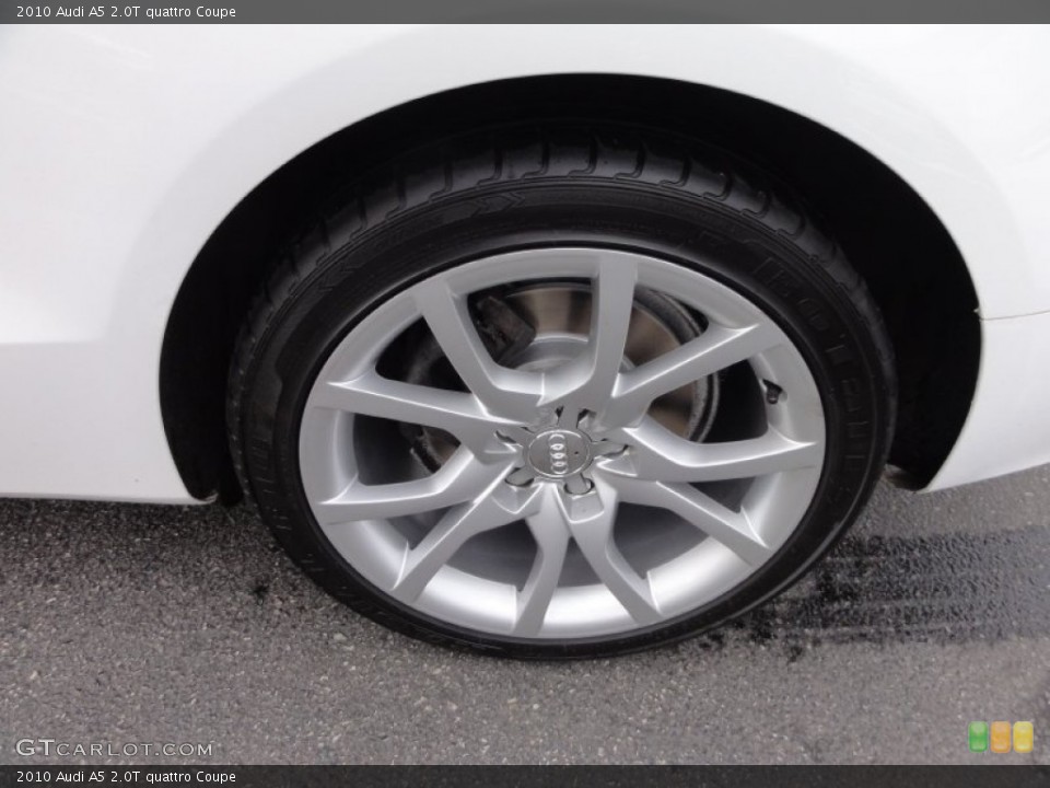 2010 Audi A5 2.0T quattro Coupe Wheel and Tire Photo #62642657