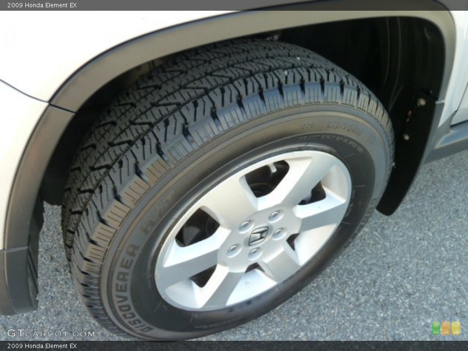 2009 Honda Element EX Wheel and Tire Photo #62647312