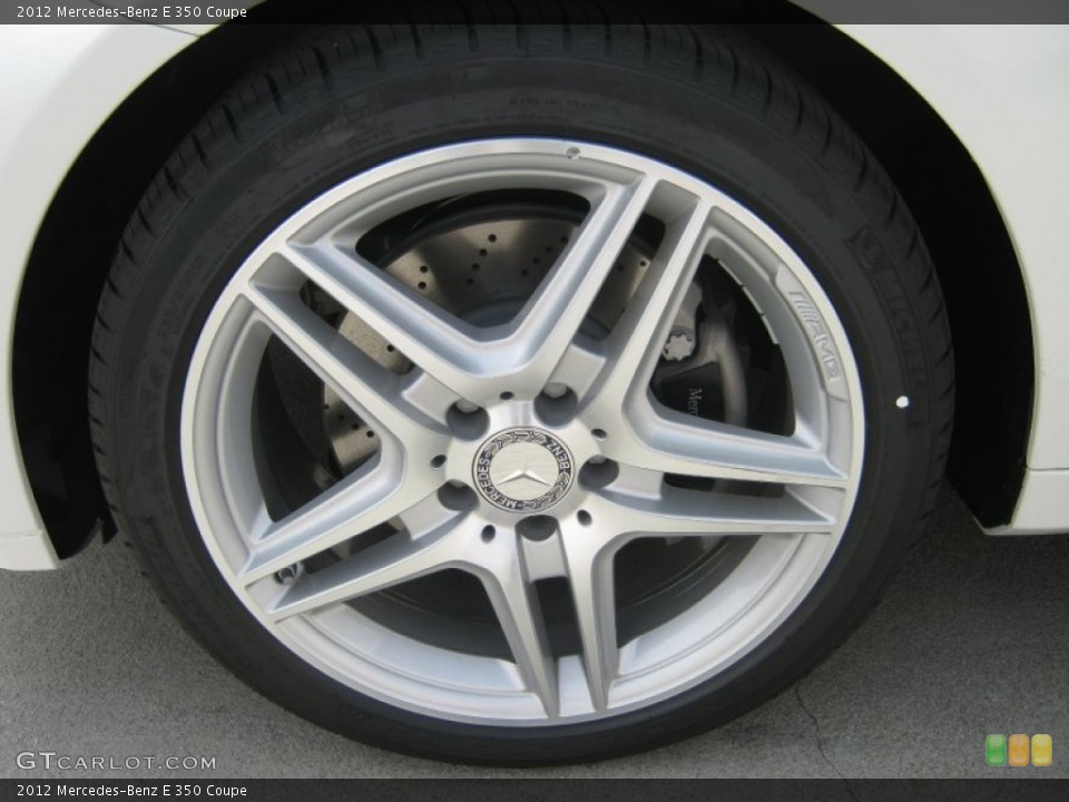 2012 Mercedes-Benz E 350 Coupe Wheel and Tire Photo #62654405