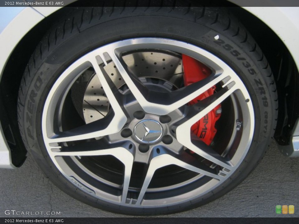 2012 Mercedes-Benz E 63 AMG Wheel and Tire Photo #62654751