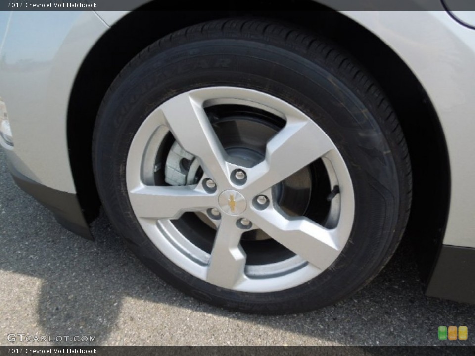 2012 Chevrolet Volt Hatchback Wheel and Tire Photo #62659071