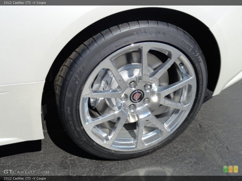 2012 Cadillac CTS -V Coupe Wheel and Tire Photo #62662521