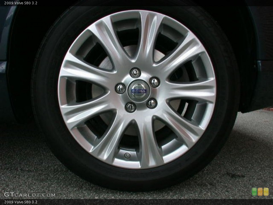 2009 Volvo S80 3.2 Wheel and Tire Photo #62664926