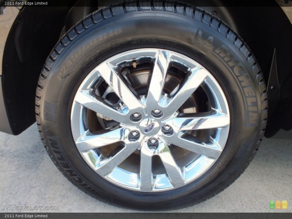 2011 Ford Edge Limited Wheel and Tire Photo #62665766