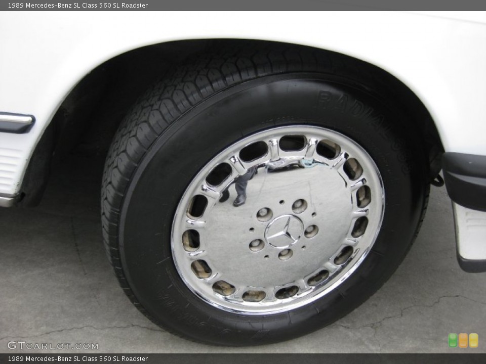 1989 Mercedes-Benz SL Class 560 SL Roadster Wheel and Tire Photo #62668907