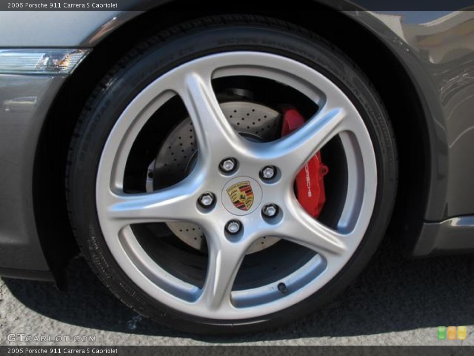 2006 Porsche 911 Carrera S Cabriolet Wheel and Tire Photo #62677926