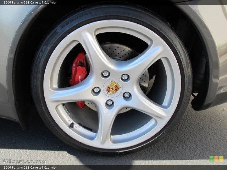 2006 Porsche 911 Carrera S Cabriolet Wheel and Tire Photo #62677935