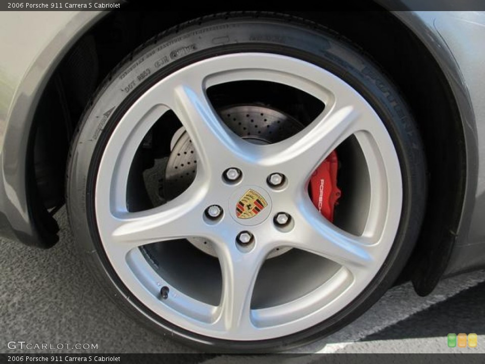 2006 Porsche 911 Carrera S Cabriolet Wheel and Tire Photo #62677945