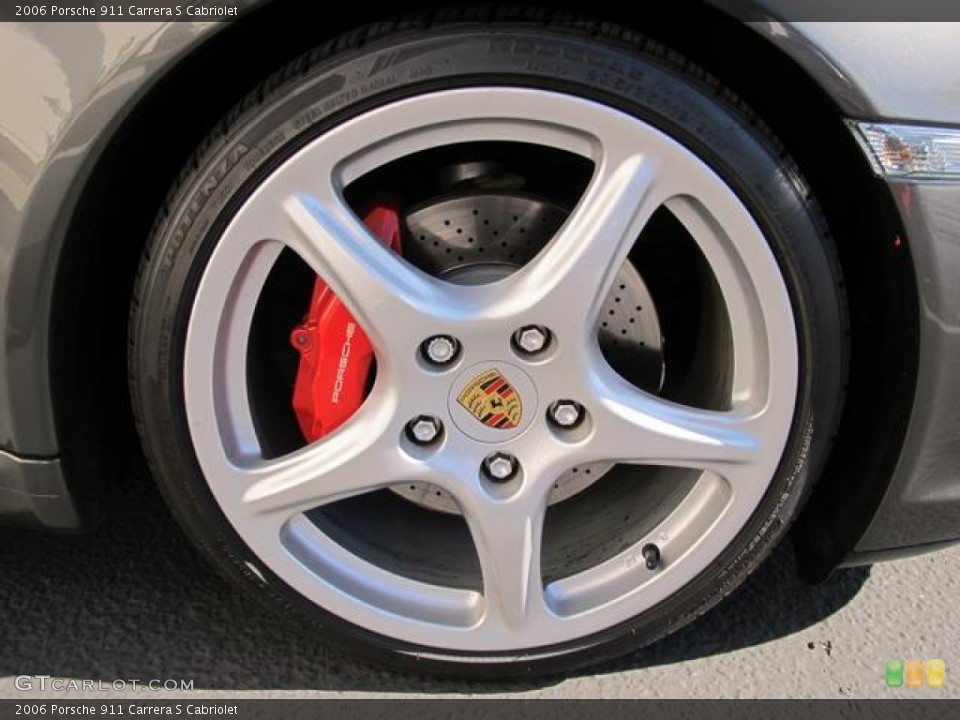2006 Porsche 911 Carrera S Cabriolet Wheel and Tire Photo #62677954