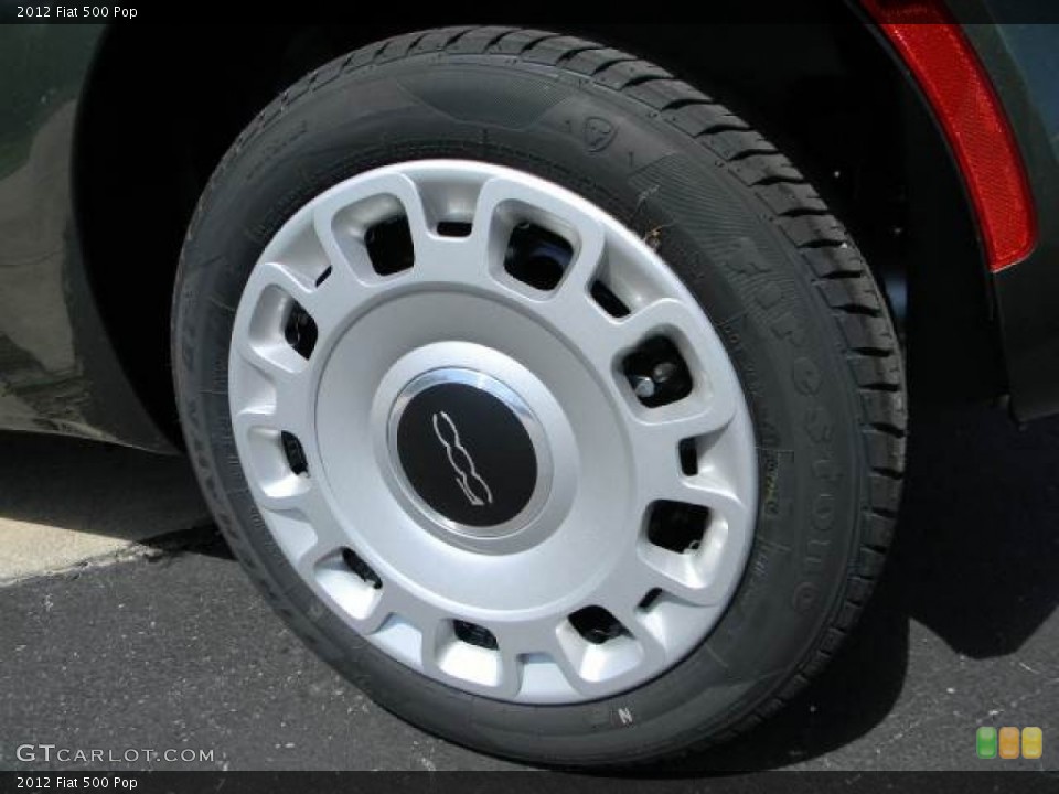 2012 Fiat 500 Pop Wheel and Tire Photo #62681272