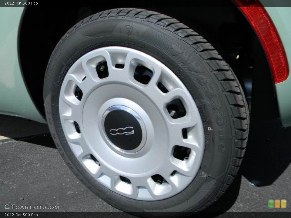 2012 Fiat 500 Pop Wheel and Tire Photo #62681345