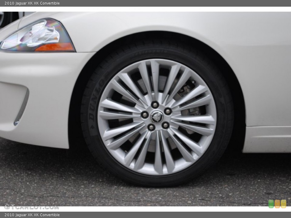 2010 Jaguar XK XK Convertible Wheel and Tire Photo #62683239