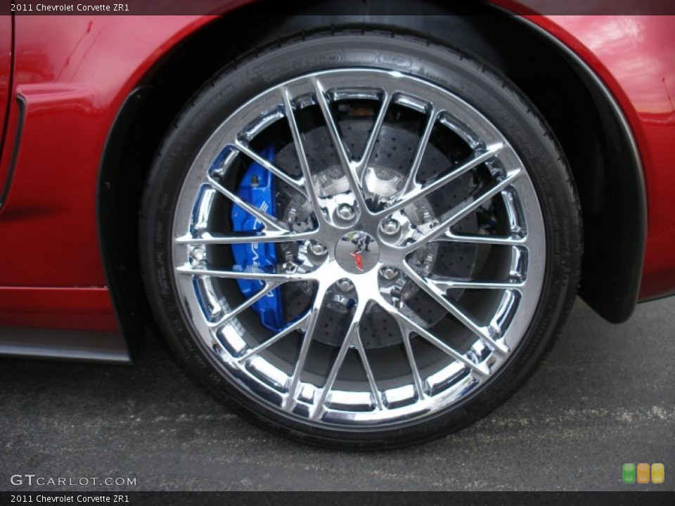 2011 Chevrolet Corvette ZR1 Wheel and Tire Photo #62684984