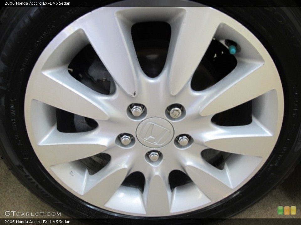 2006 Honda Accord EX-L V6 Sedan Wheel and Tire Photo #62691437