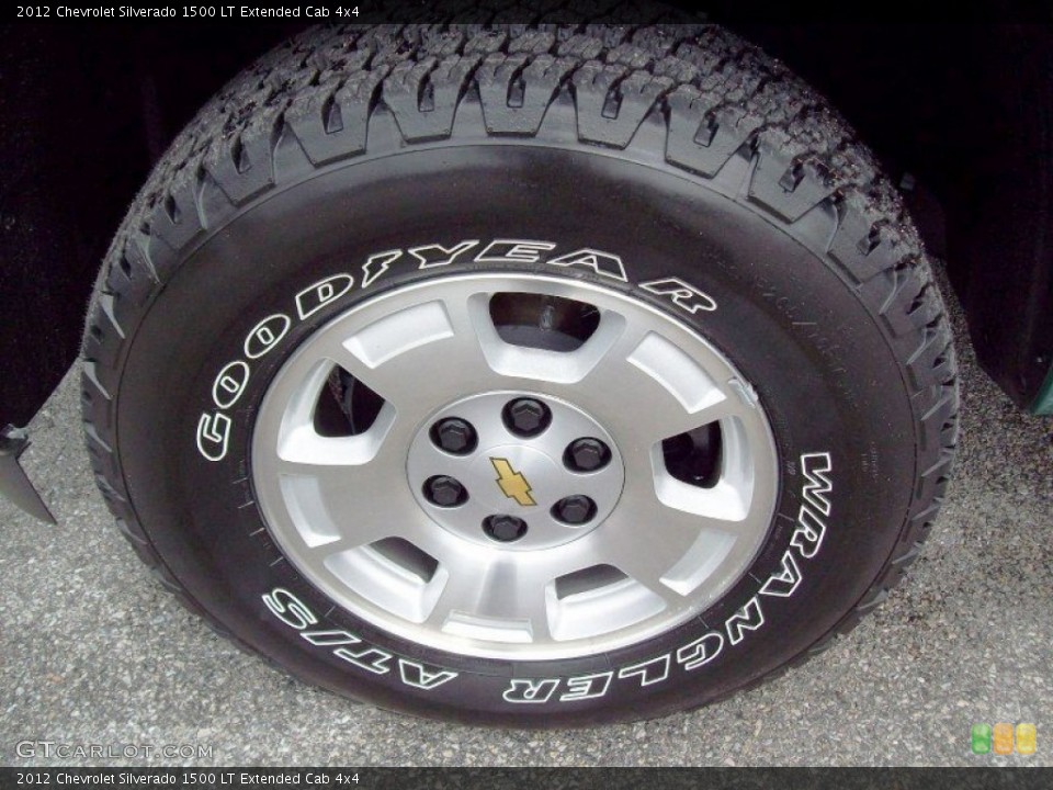 2012 Chevrolet Silverado 1500 LT Extended Cab 4x4 Wheel and Tire Photo #62694341
