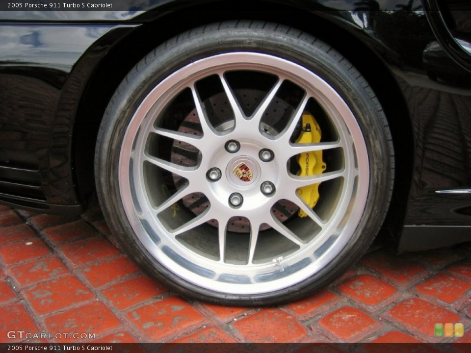 2005 Porsche 911 Turbo S Cabriolet Wheel and Tire Photo #62698325