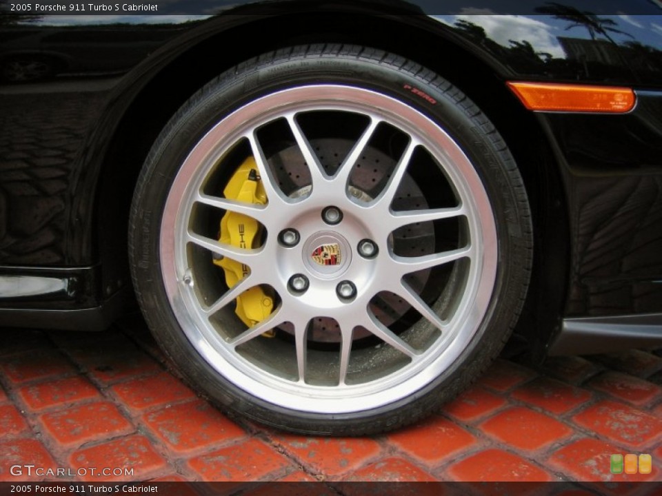 2005 Porsche 911 Turbo S Cabriolet Wheel and Tire Photo #62698331