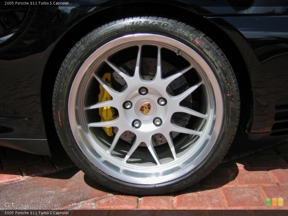 2005 Porsche 911 Turbo S Cabriolet Wheel and Tire Photo #62698340