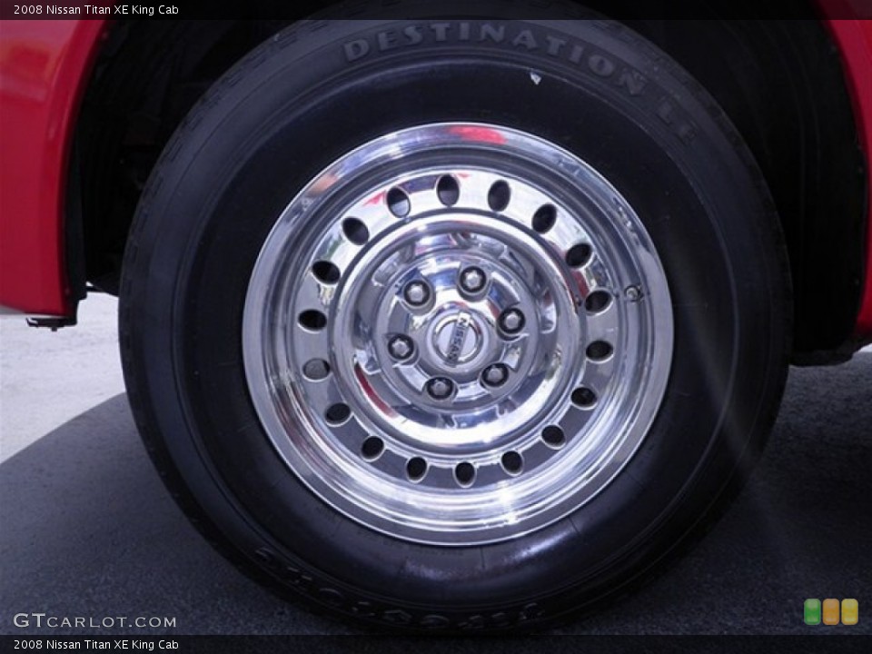 2008 Nissan Titan XE King Cab Wheel and Tire Photo #62700137