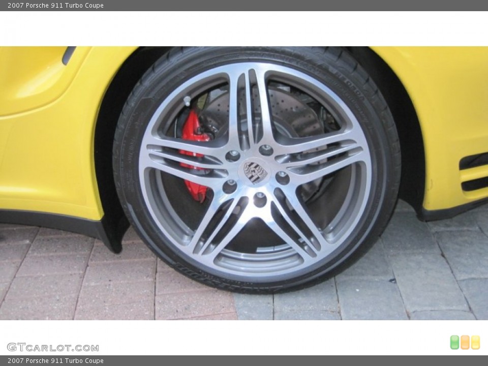 2007 Porsche 911 Turbo Coupe Wheel and Tire Photo #62715850