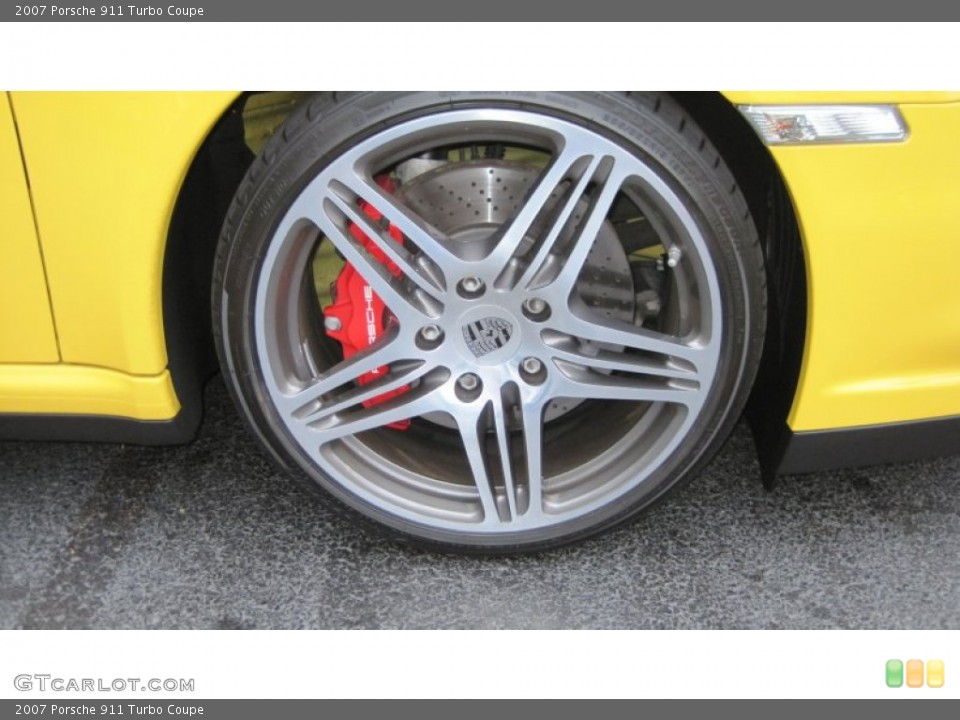 2007 Porsche 911 Turbo Coupe Wheel and Tire Photo #62715868