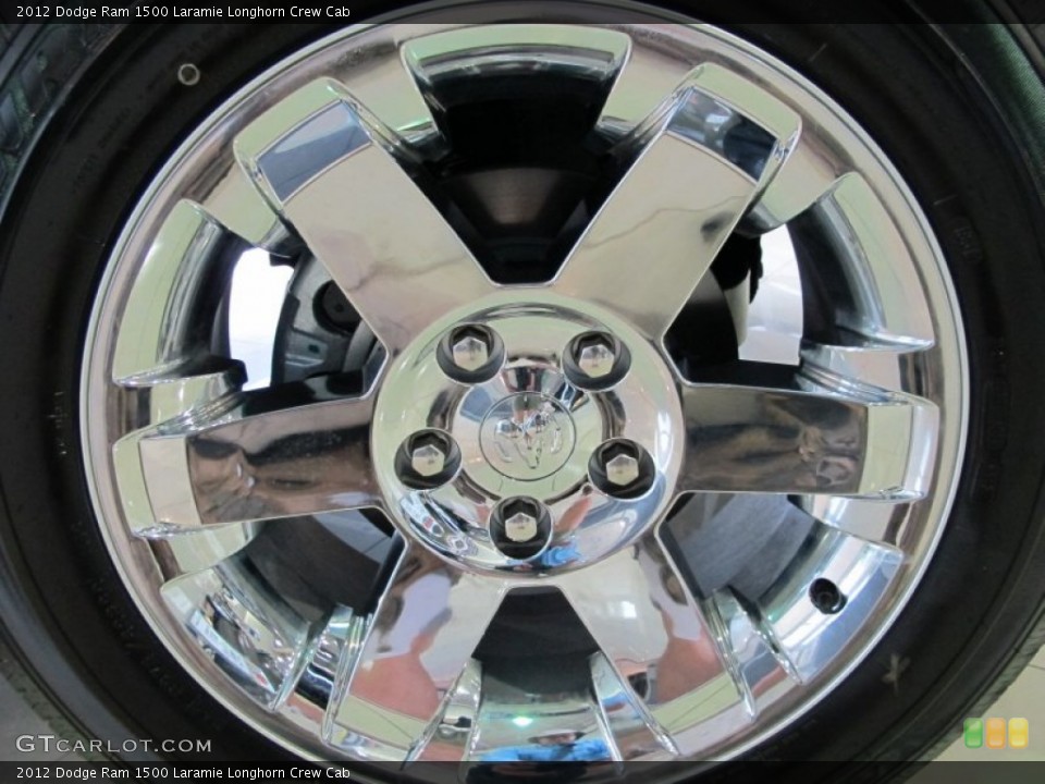 2012 Dodge Ram 1500 Laramie Longhorn Crew Cab Wheel and Tire Photo #62723656