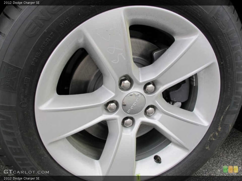 2012 Dodge Charger SE Wheel and Tire Photo #62724226