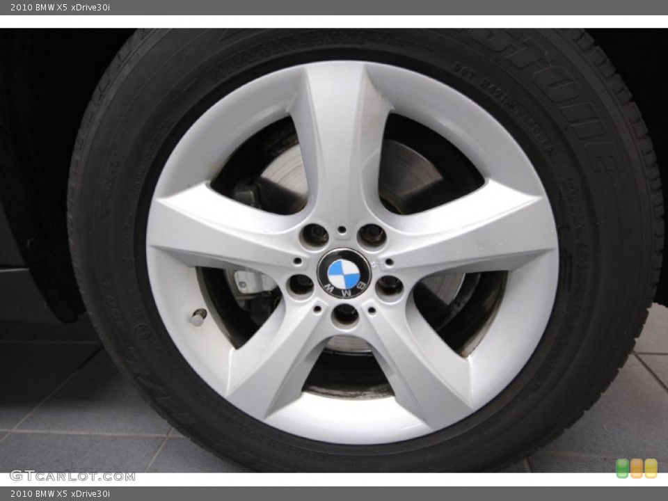 2010 BMW X5 xDrive30i Wheel and Tire Photo #62725969