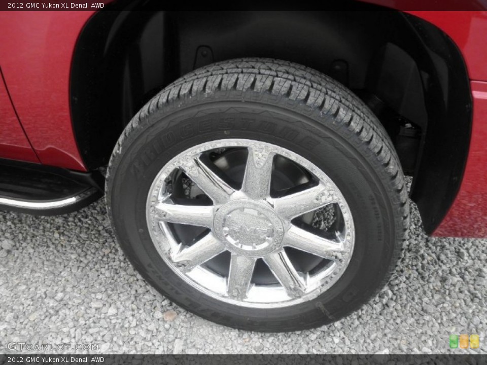 2012 GMC Yukon XL Denali AWD Wheel and Tire Photo #62726230