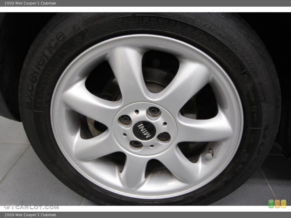 2009 Mini Cooper S Clubman Wheel and Tire Photo #62727865