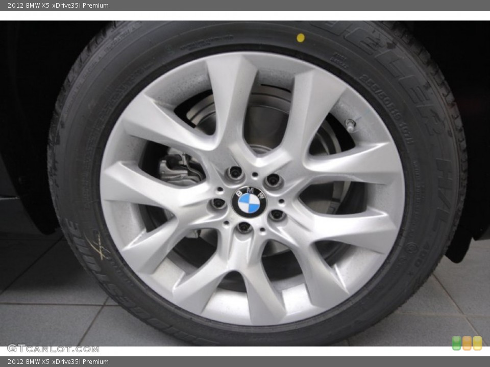 2012 BMW X5 xDrive35i Premium Wheel and Tire Photo #62729710