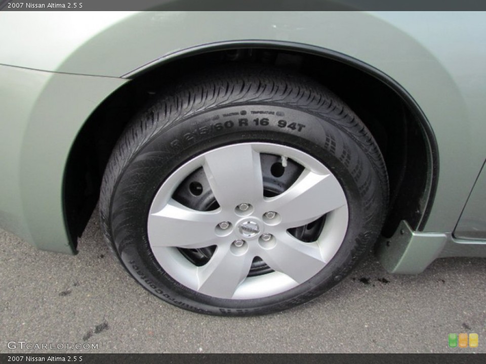 2007 Nissan Altima 2.5 S Wheel and Tire Photo #62732851