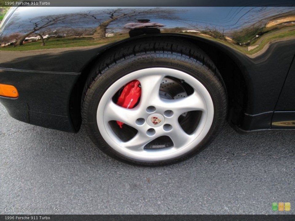 1996 Porsche 911 Turbo Wheel and Tire Photo #62733994