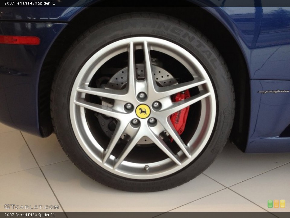 2007 Ferrari F430 Spider F1 Wheel and Tire Photo #62735710