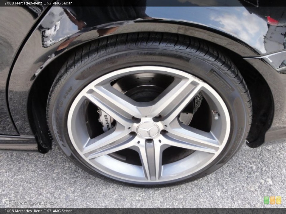 2008 Mercedes-Benz E 63 AMG Sedan Wheel and Tire Photo #62743171