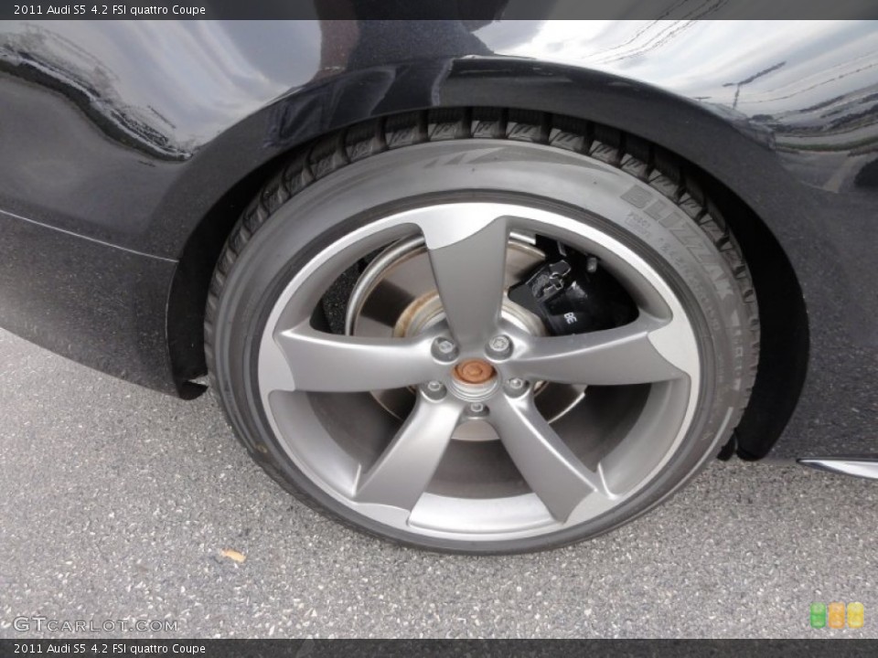 2011 Audi S5 4.2 FSI quattro Coupe Wheel and Tire Photo #62743528