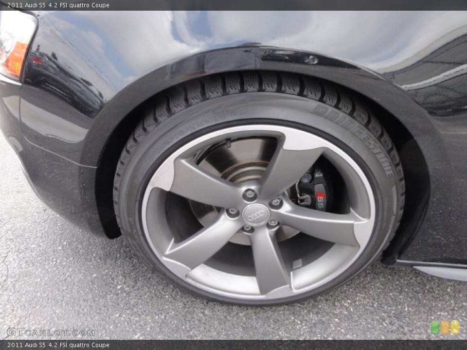 2011 Audi S5 4.2 FSI quattro Coupe Wheel and Tire Photo #62743564