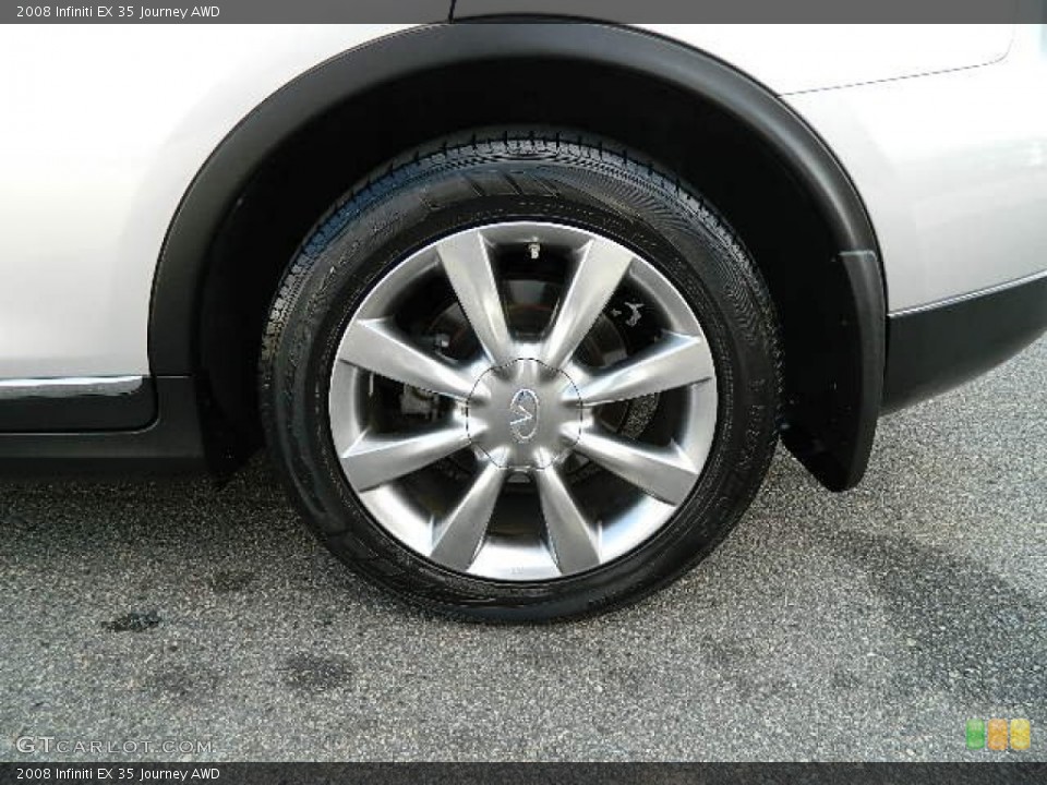 2008 Infiniti EX 35 Journey AWD Wheel and Tire Photo #62747734