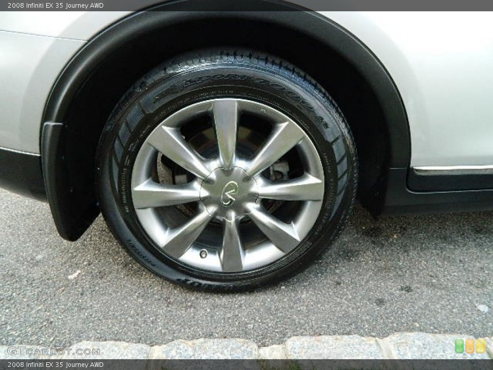 2008 Infiniti EX 35 Journey AWD Wheel and Tire Photo #62747743