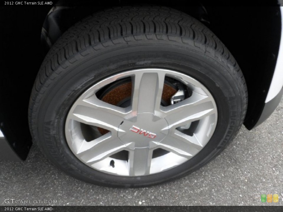 2012 GMC Terrain SLE AWD Wheel and Tire Photo #62750030