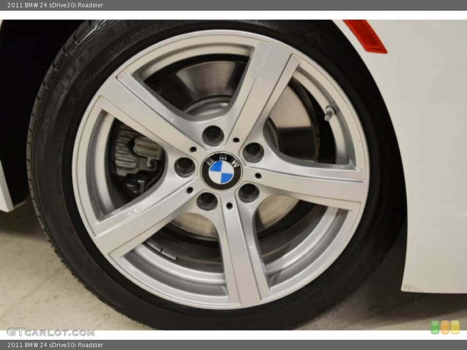 2011 BMW Z4 sDrive30i Roadster Wheel and Tire Photo #62751951
